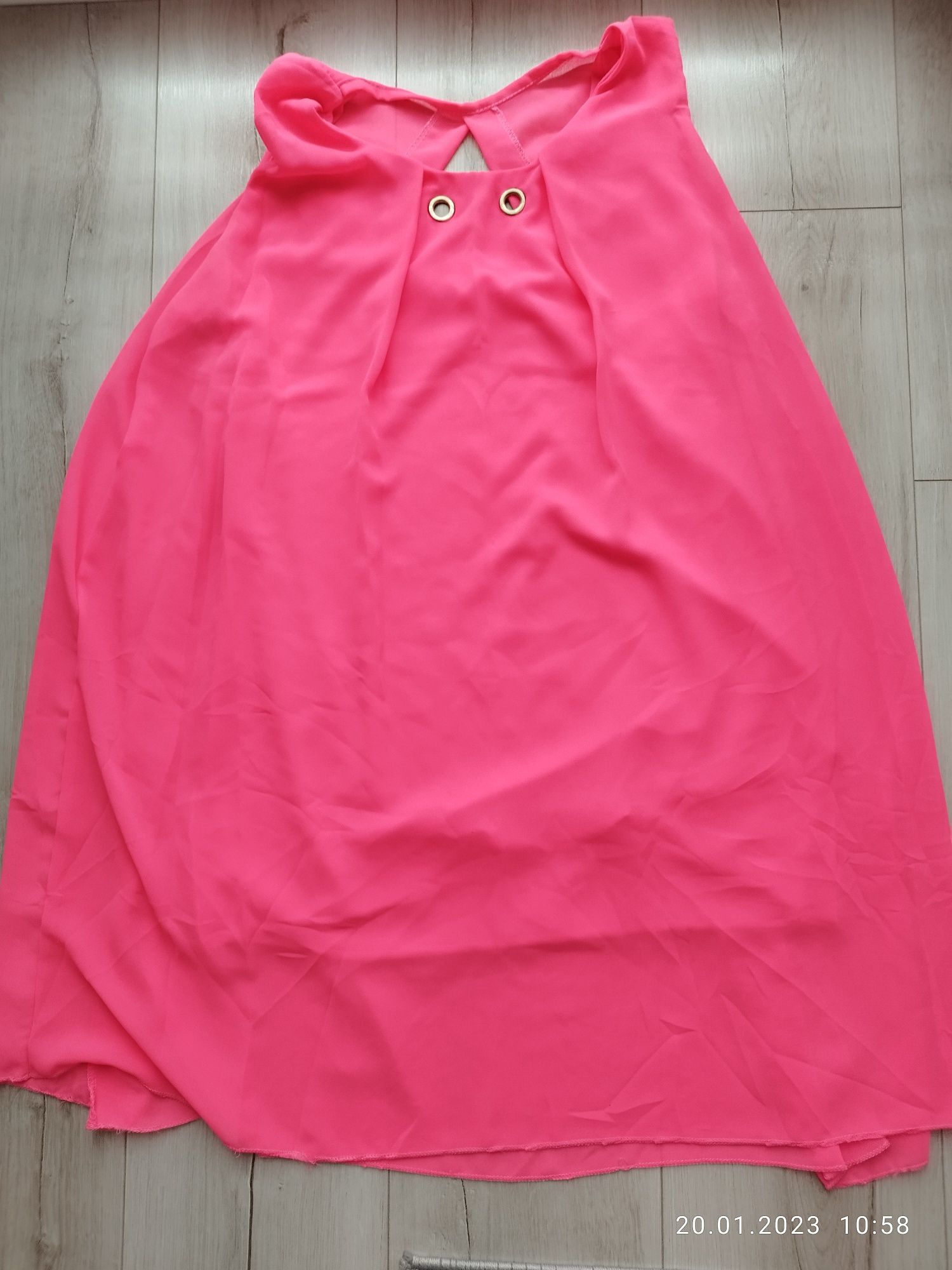 Tunika sukienka różowa