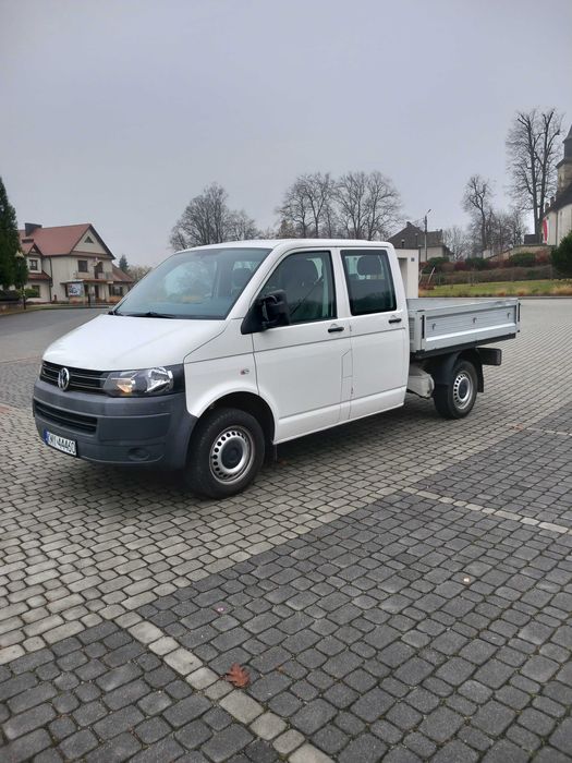volkswagen t5/t6 lift  doka  4x4  6 -osob. serwisowany  brygadówka