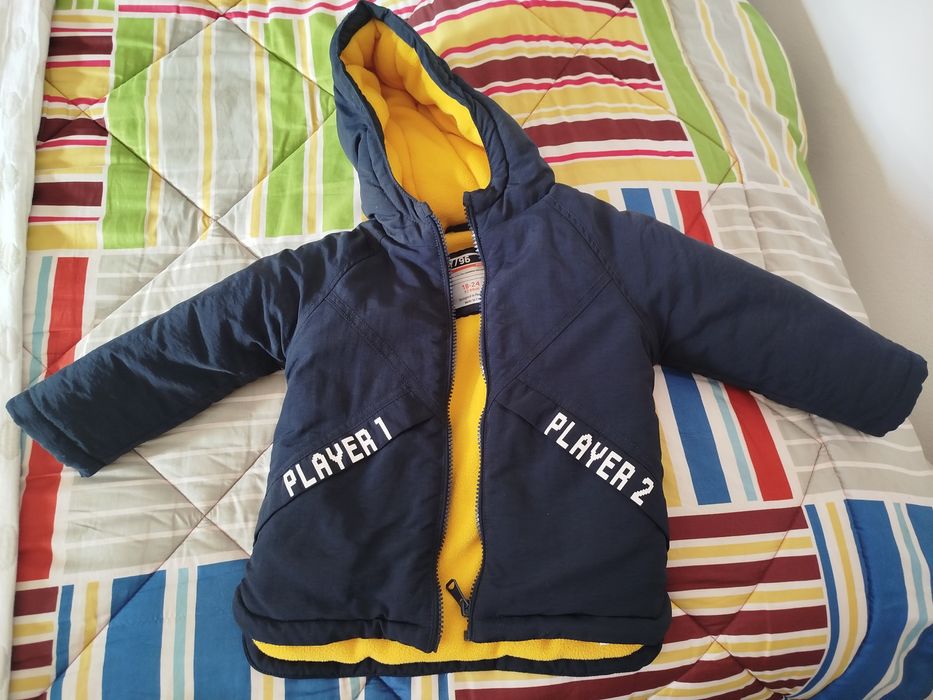 Casaco inverno bebé menino
