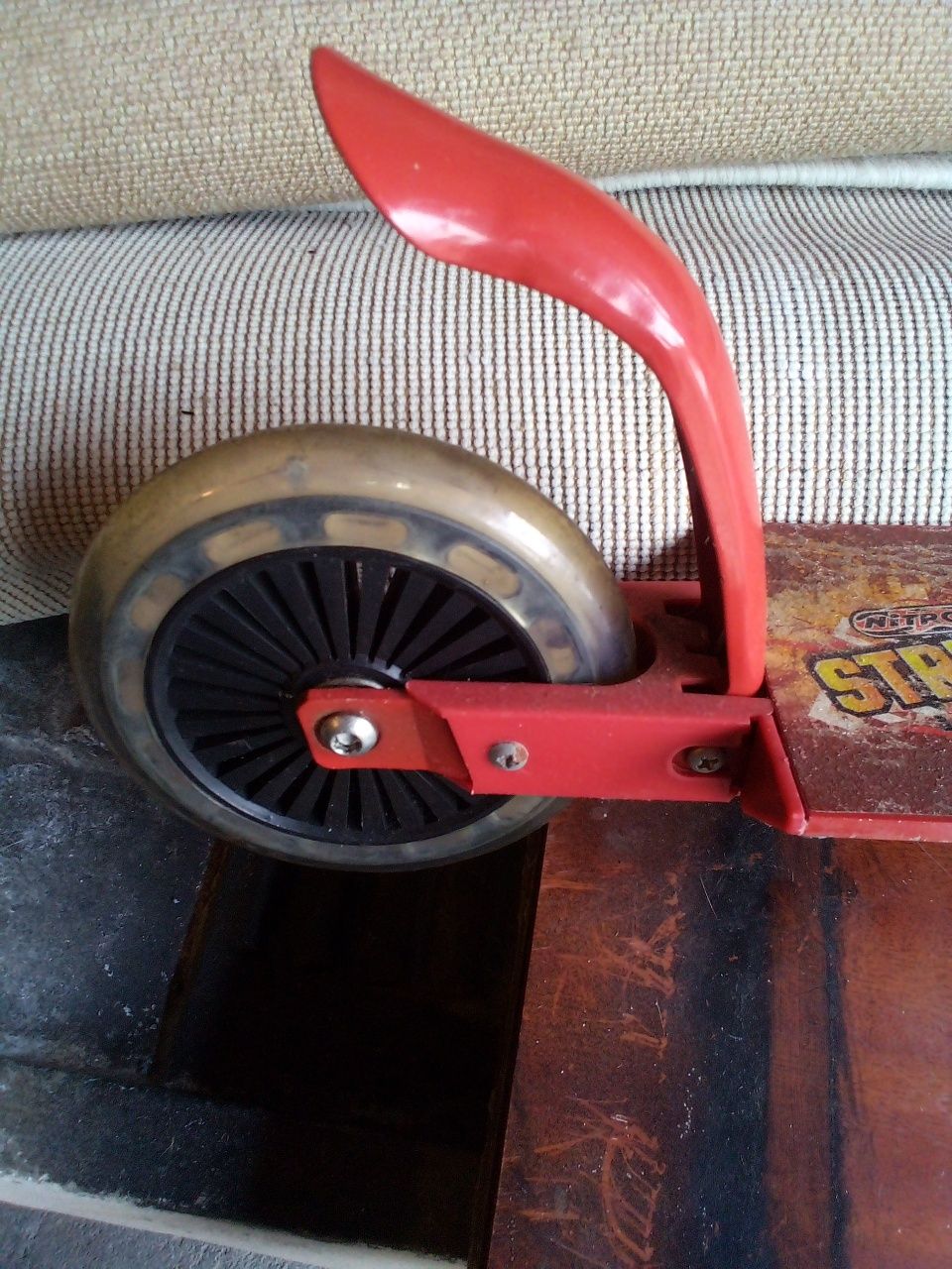 Trotineta de criança cars