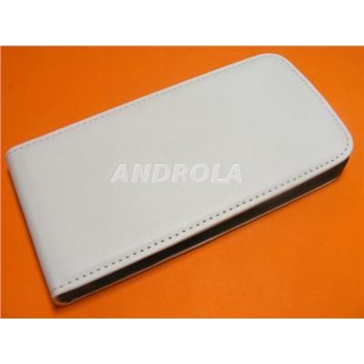 Futerał skórzany Samsung G900 S5 elegance biały