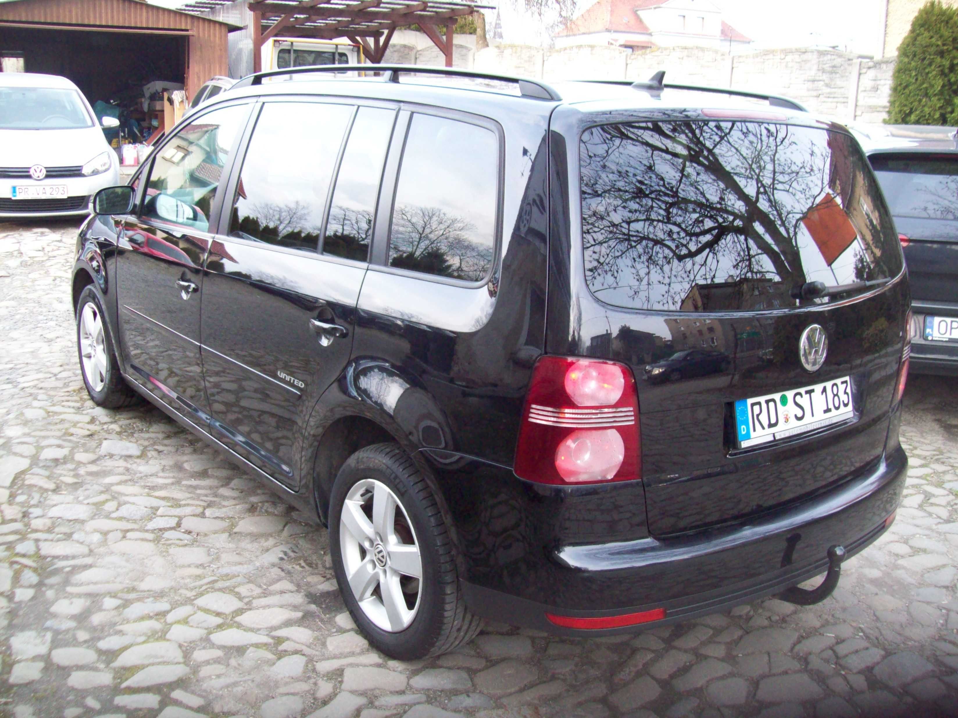 VW TOURAN 1,9 TDI UNITED 7 osobowy/stan idealny bez korozji