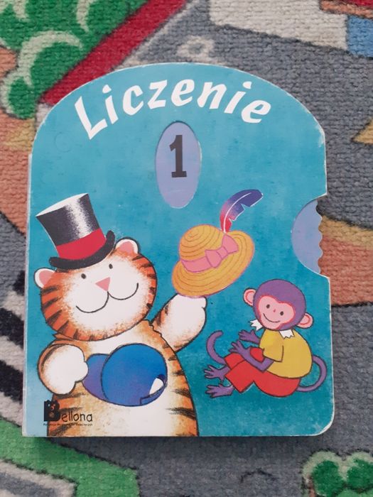 Książeczka liczenie pokrętło do zmiany cyferek