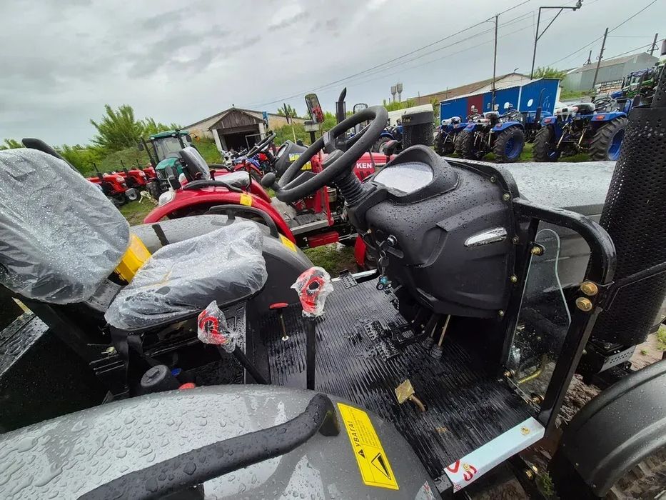 Трактор гарден Скаут ТЕ504 с ровным полом 2023 года доставка в подарок