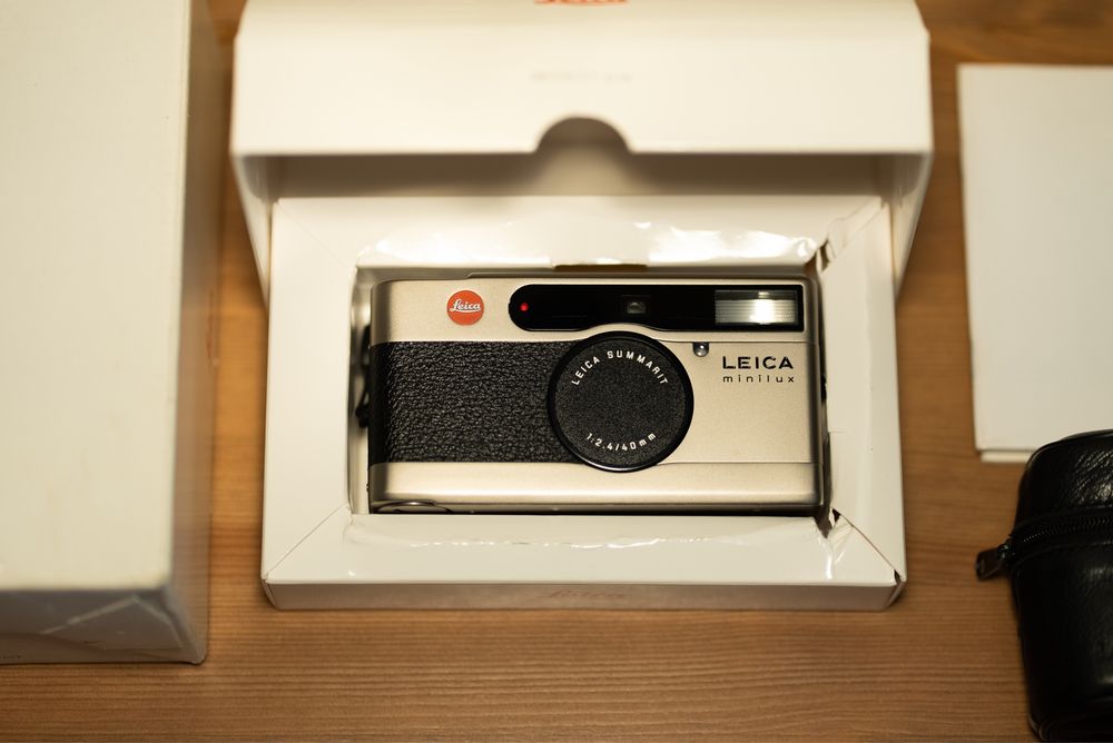 Leica Minilux C/ caixa original