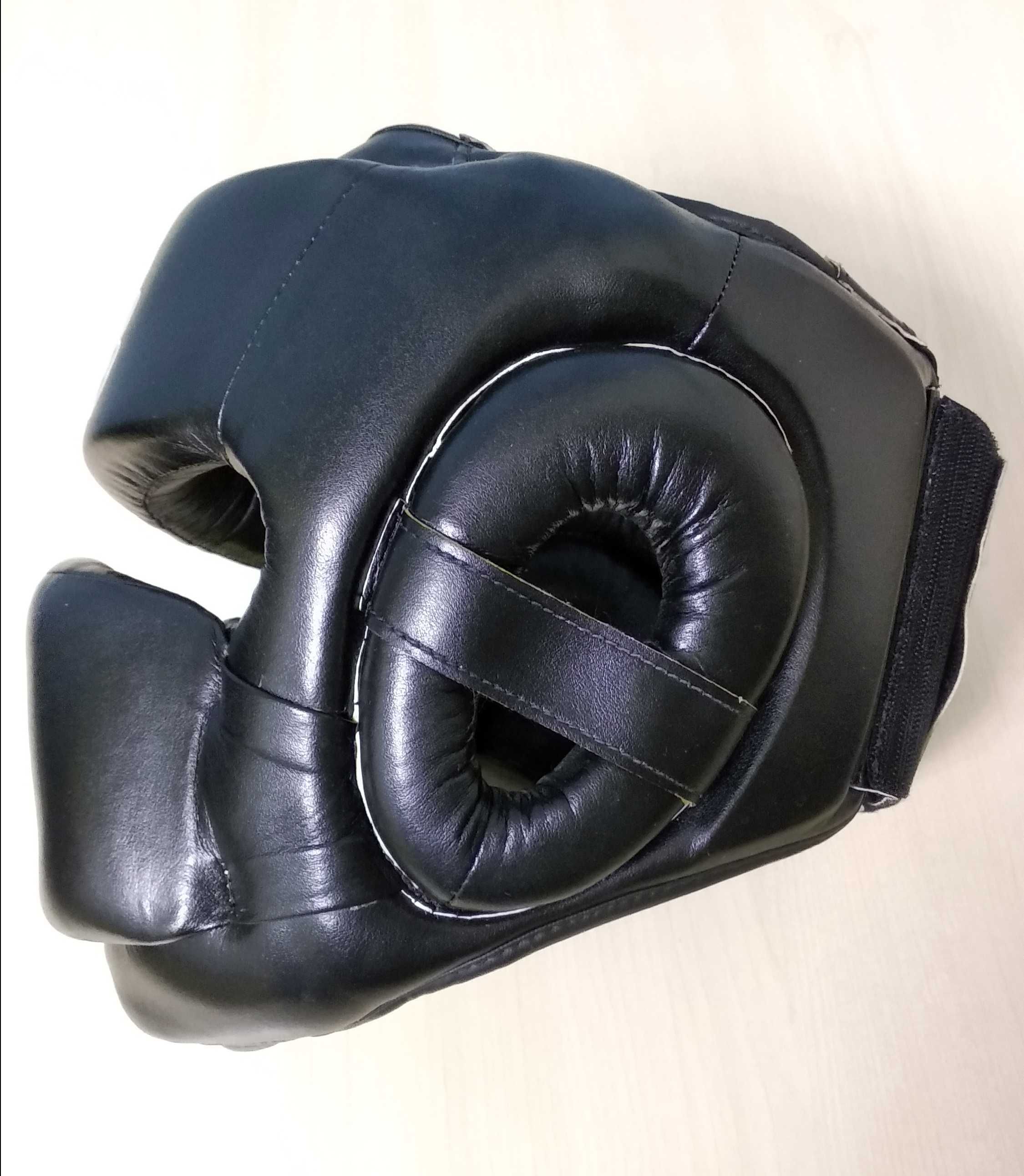 Шлем боксёрский Fairtex HG14 Full Face Protector Headguard Black