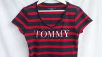 Bluzka Tommy Hilfiger t-shirt rozmiar M damska