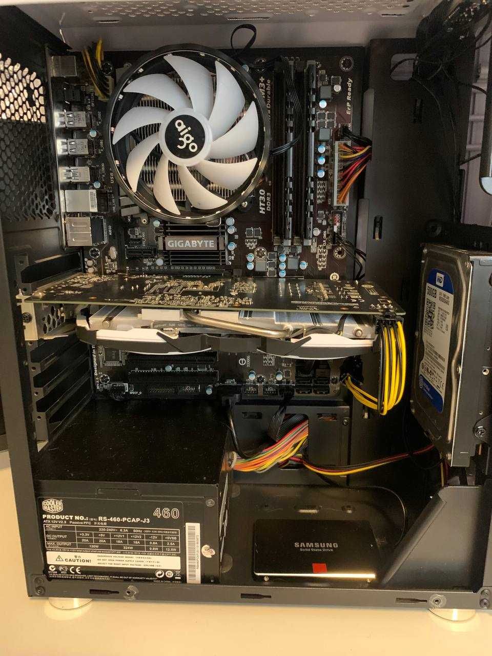 Игровой компьютер GTX 1060 3GB,AMD FX 8300,16gb DDR3,SSD 240GB