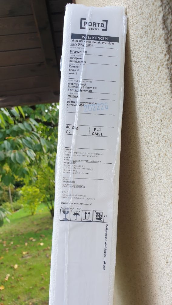 Skrzydło Porta koncept H.1 prawe 80cm, NOWE