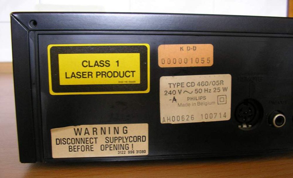 Philips CD 460 TDA 1541 CD плеер идеальное состояние