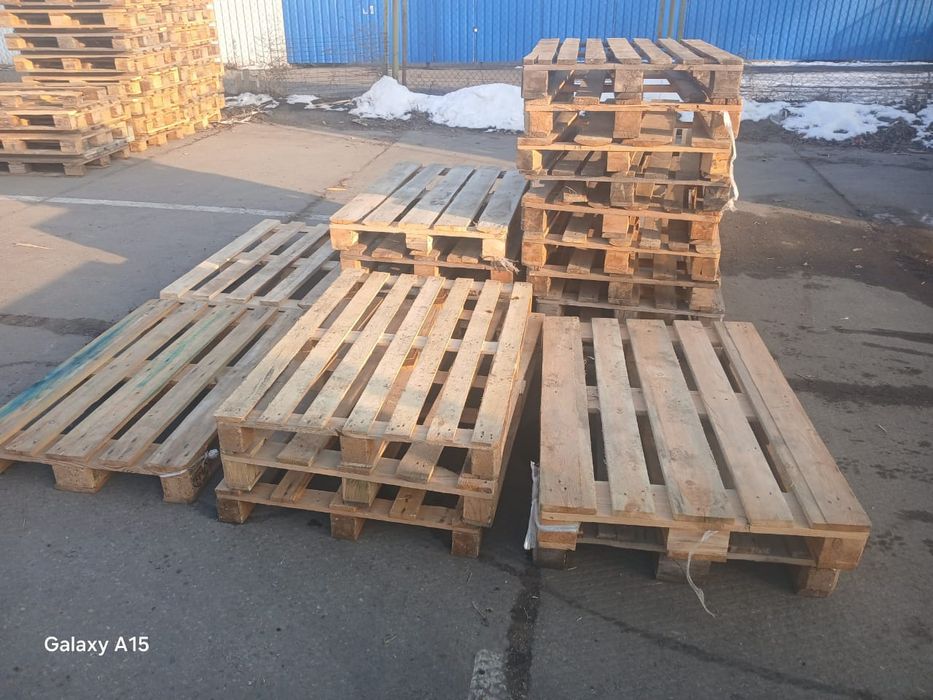 Піддони дерев'яні  б/в з доставкою Верхівцеве