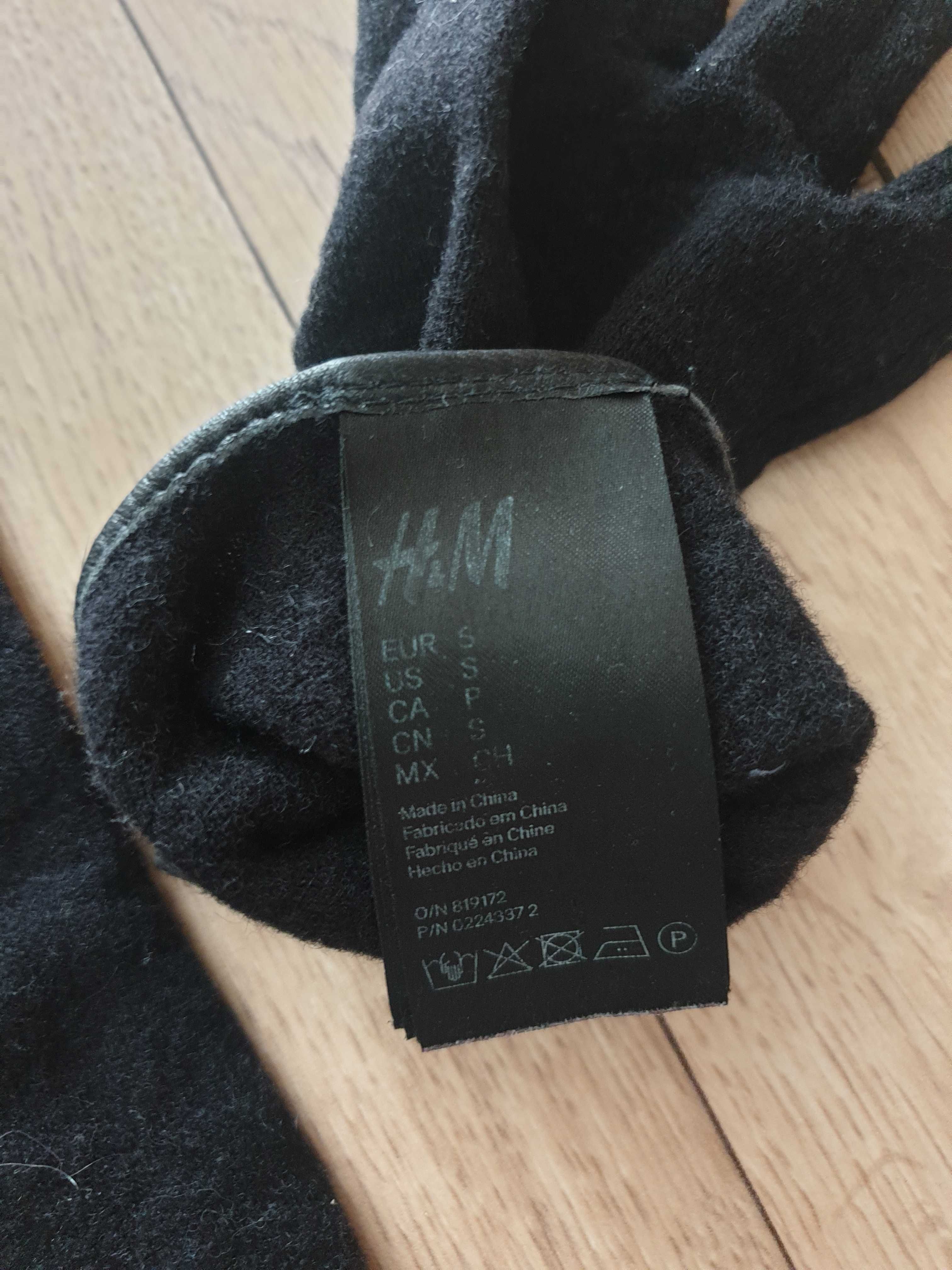 Rękawiczki damskie H&M S 80% wełna