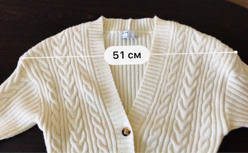 Брендовий дів розм L наш 46 Bershka кардіган кофта джемпер