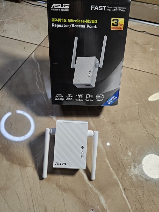 Усилитель Wi-Fi сигнала Ретранслятор ASUS RP-N12