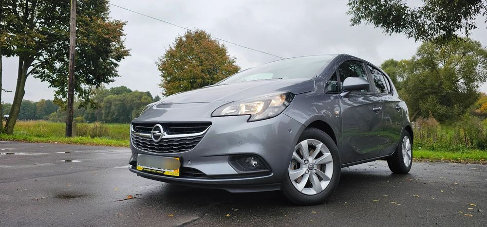 Opel Corsa E 1.4 turbo 100 KM, bogate wyposażenie