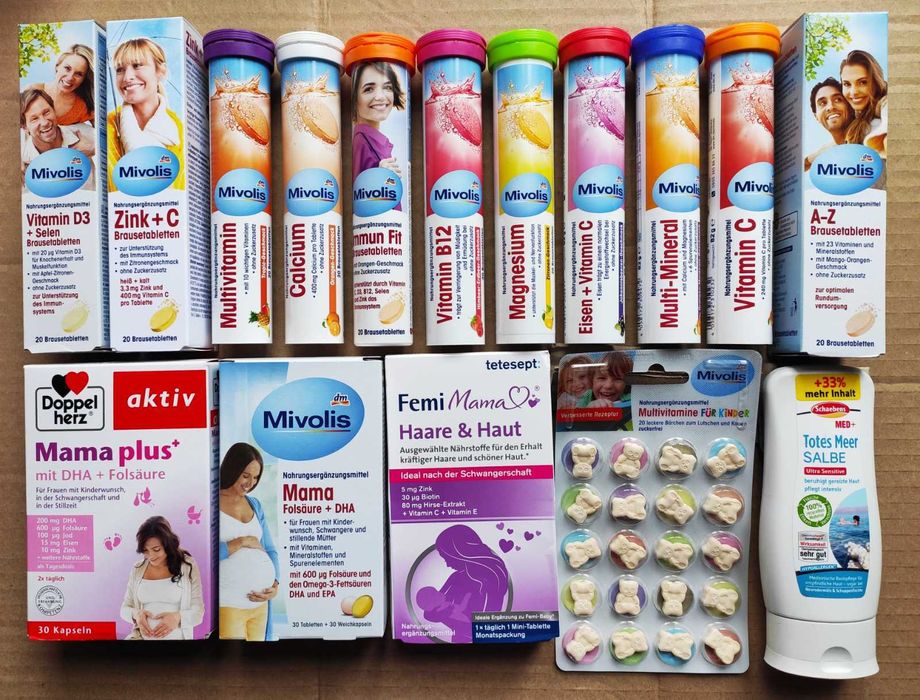 Doppel herz Mivolis Омега 3 вітаміни харчові добавки Німеччин