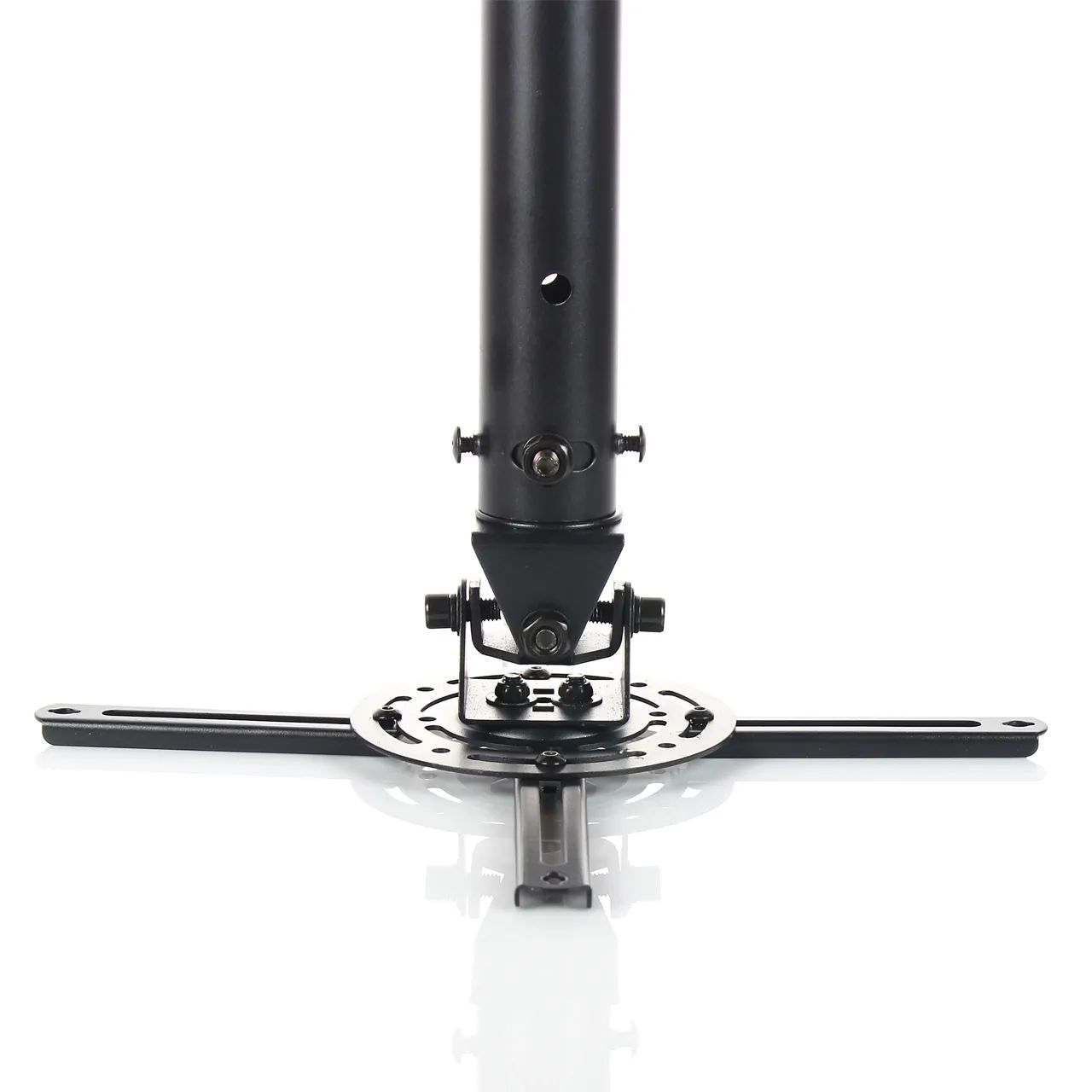 Uchwyt sufitowy podwieszany do projektora 45-76cm 15KG P-107B czarny
