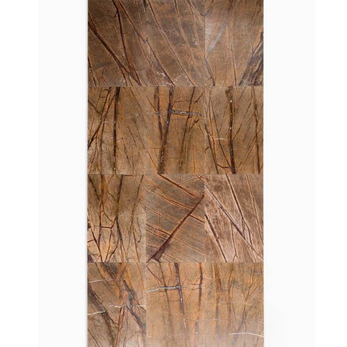 Płytki Marmur Rain Forest Brown Kamień szczotkowany 61x30,5x1,2 cm