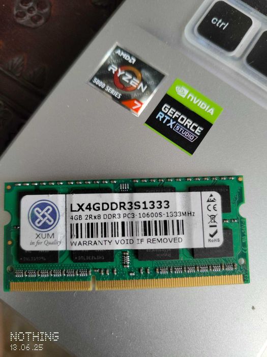 memoria ram ddr3 modulos 4gb