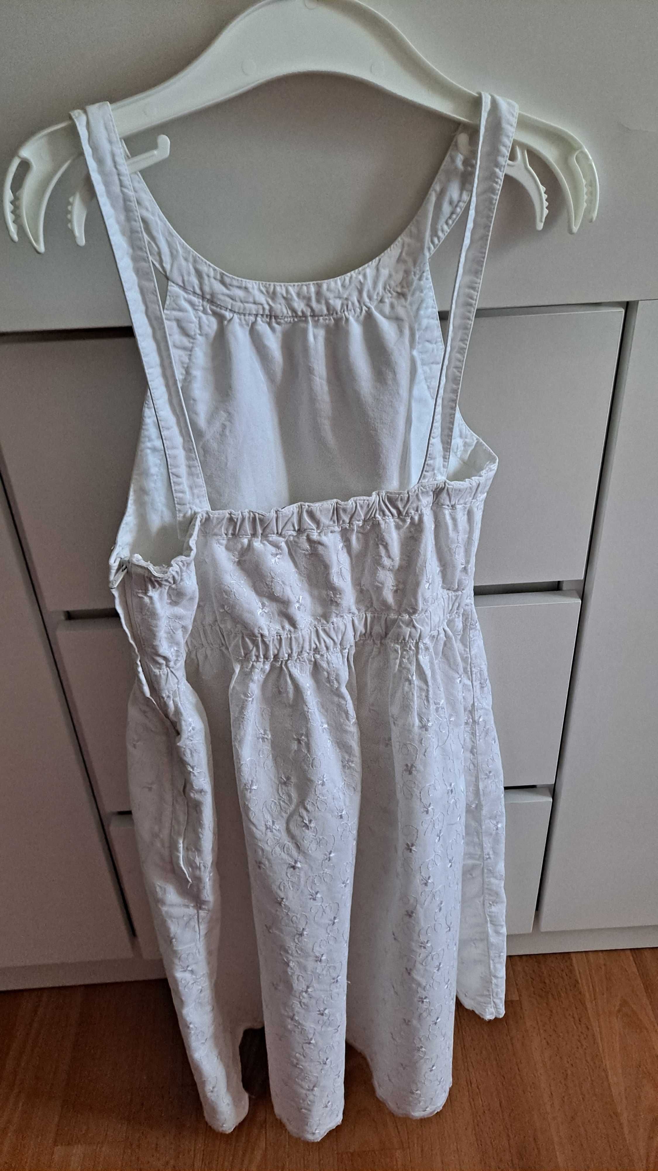 Sukienki letnie dziewczęce 5szt. r.122
