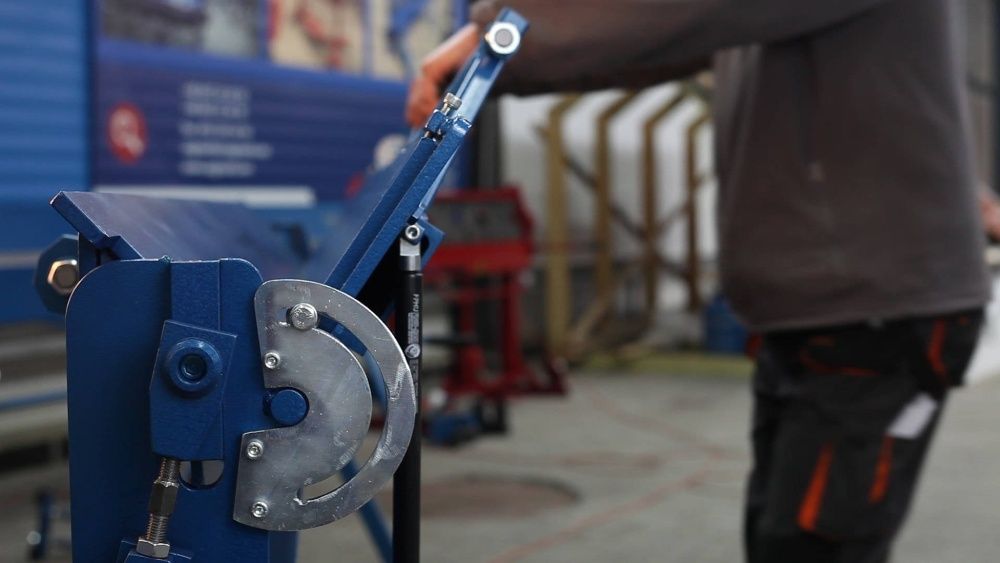 Zaginarka do blachy 2140/1,5/145 nowa producent Krawędziarka Giętarka