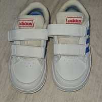 Adidas oryginalne białe buty r. 24 wkl 14 cm