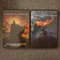 Filmes DVD Batman o Início  e Batman o Cavaleiro das Trevas