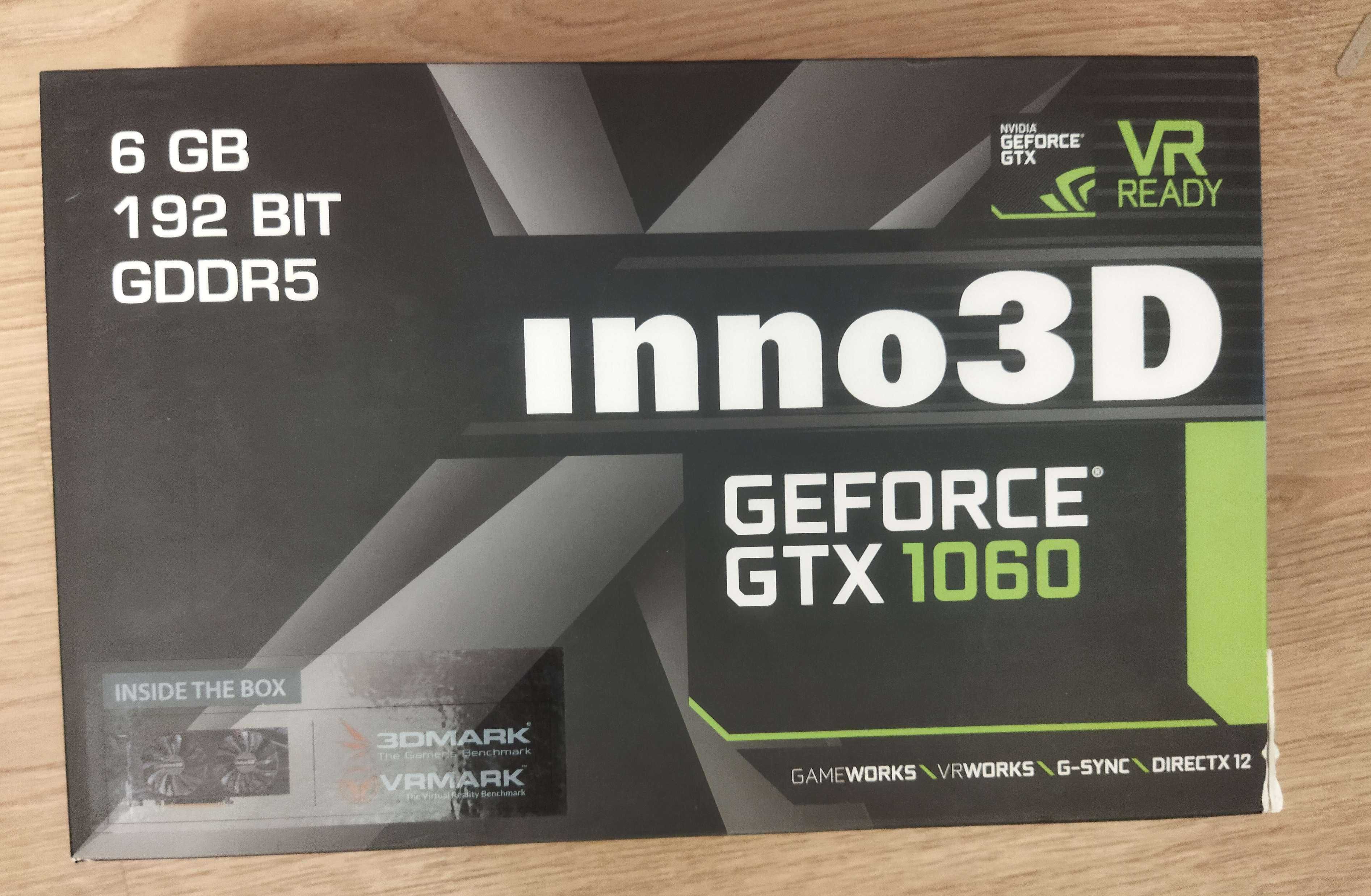 Видеокарта Inno3D GEFORСE GTX 1060  6gB