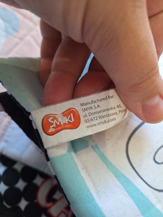 Książeczka kontrastowa niemowlęca Smiki