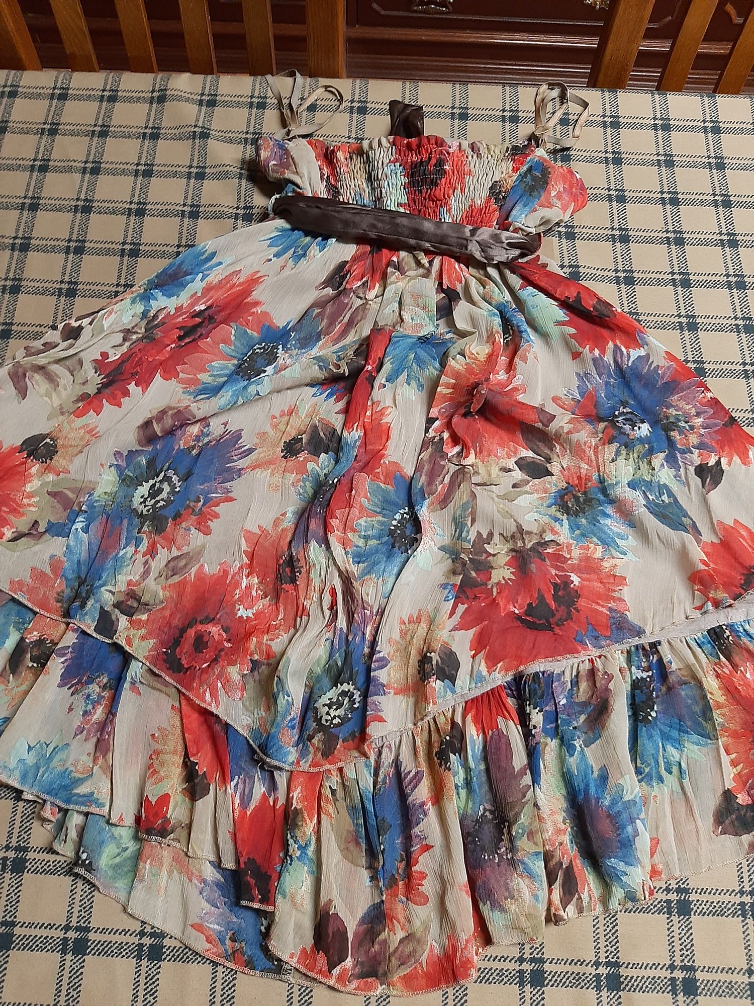 Vestido ligeiro florido marca Rinascimento