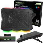 Gamingowa podstawka chłodząca pod laptopa podświetlana LED RGB EGC110