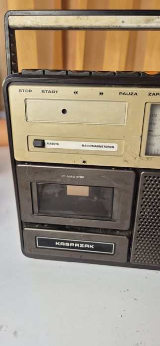 Stary radiomagnetofon Kasprzak RM 222 sprawne
