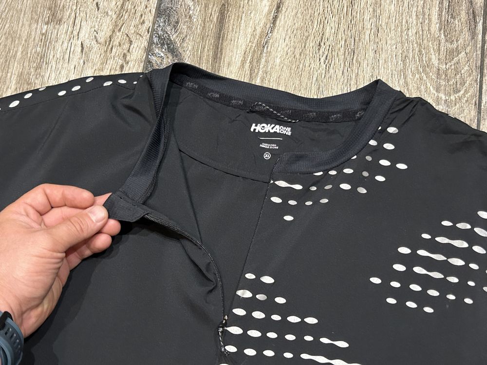 Ultralekka Męska bluza Biegowa HOKA One Wind Shell Wiatroszczelna  XL