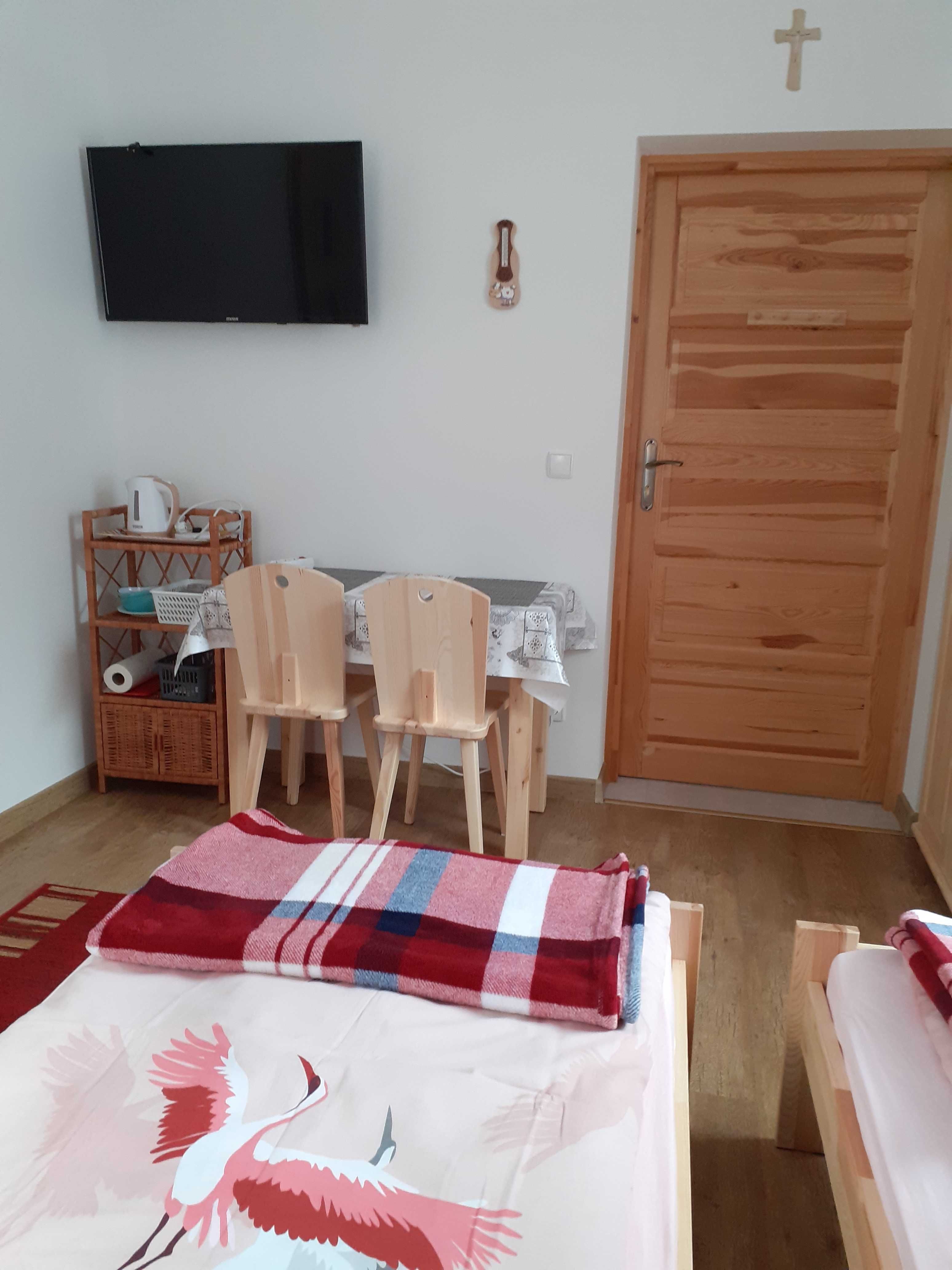 Pokoje w górach niedaleko Zakopanego.