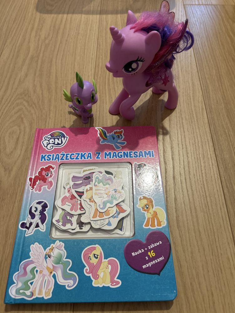 My little pony twilight sparkle + ksiazeczki