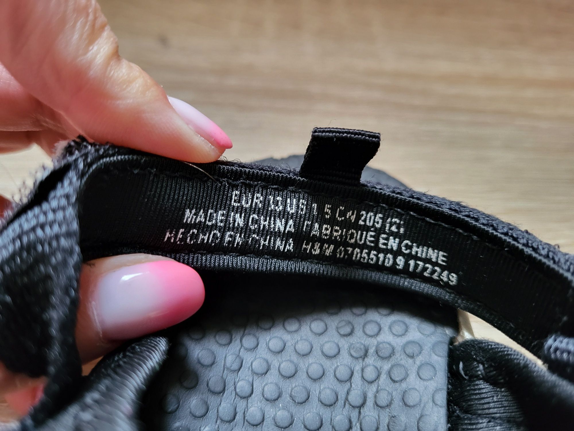 Sandały H&M 33 czarne