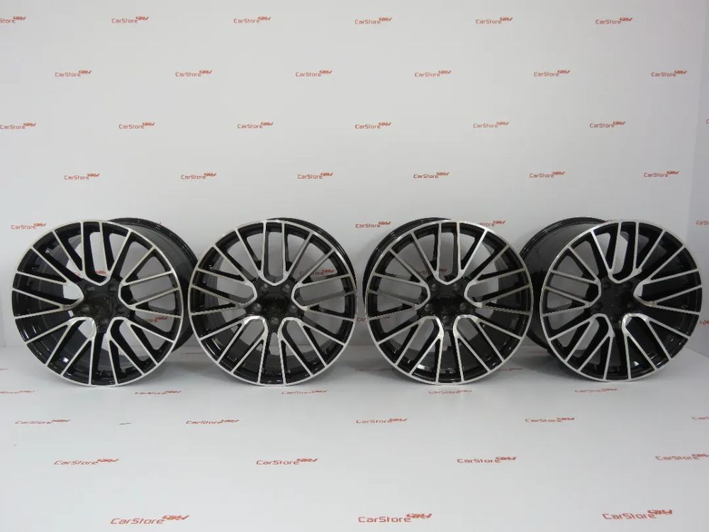 Jantes Look Porsche Panamera Turbo S 20 9+10.5 j 5x130 Pretas