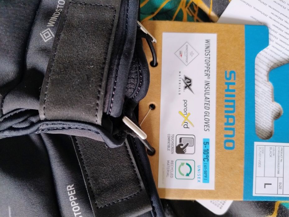 Rękawiczki rowerowe Shimano Windstopper