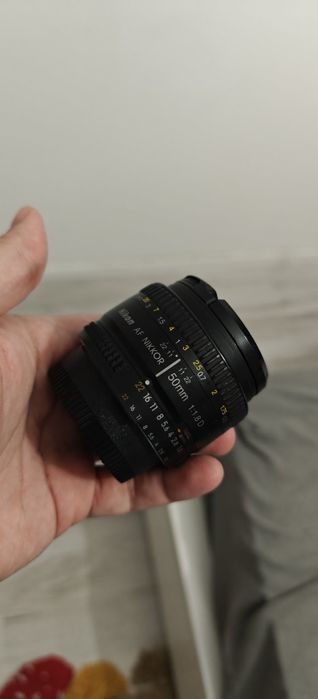 Obiektyw Nikon Nikkor 50 f/1.8 wersja D