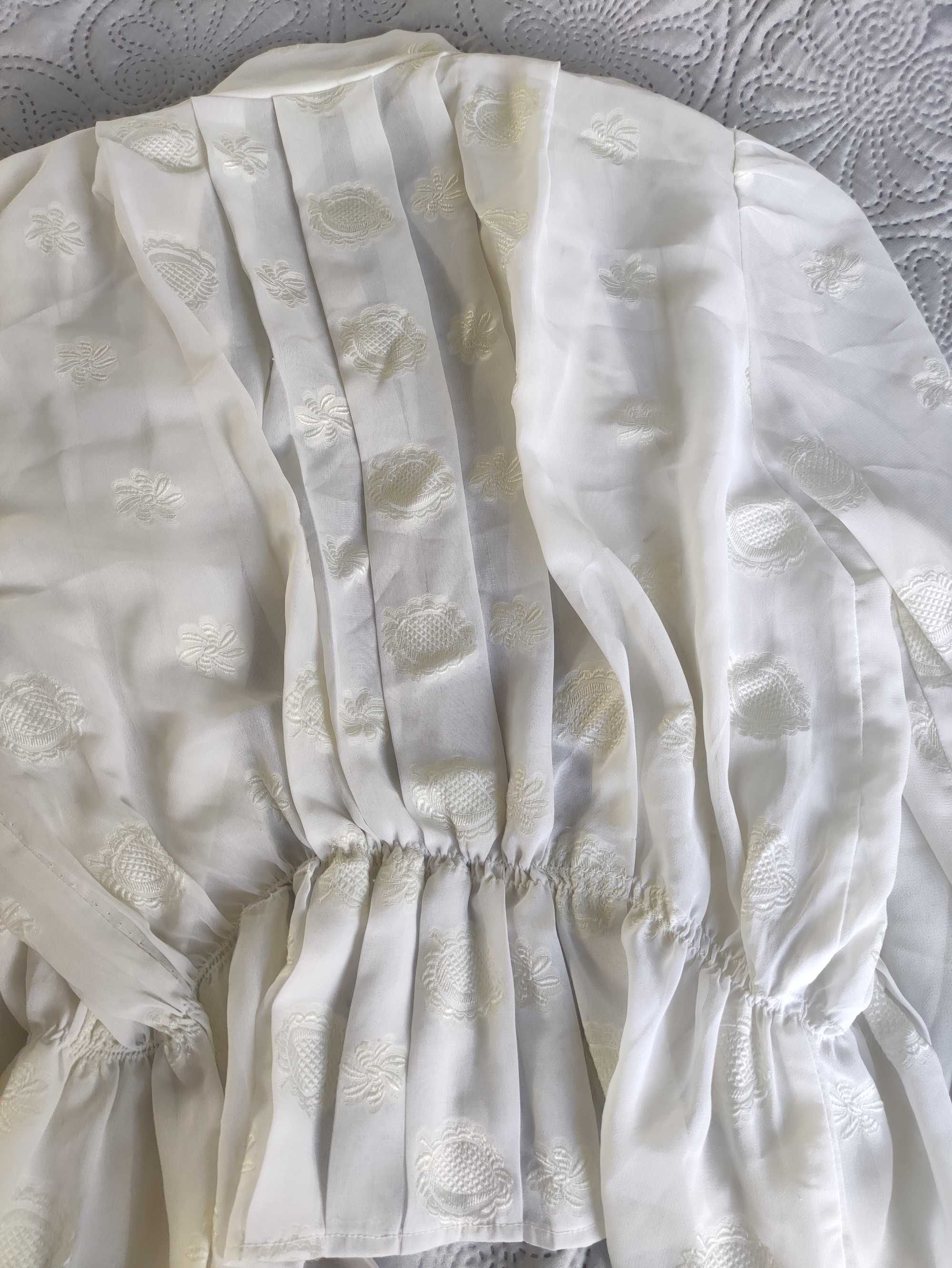 Elegancka koszula bluzka w stylu vinted