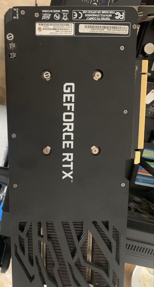 Видеокарта Rtx 3070 palit jetstream