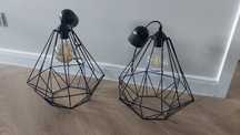 Lampa wisząca loft rustykalna BASKET NEW 8062 Agata Meble e27 4000k 8.