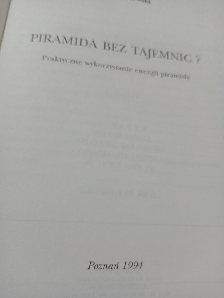 Piramida bez tajemnic - C Galewski