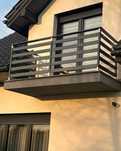 Balustrada balkonowa balustrady aluminiowe barierki stali nierdzewnej