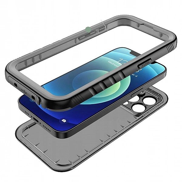 Etui Tech-Protect ShellBox wodoodporne IP68 z MagSafe na iPhone 15 - c