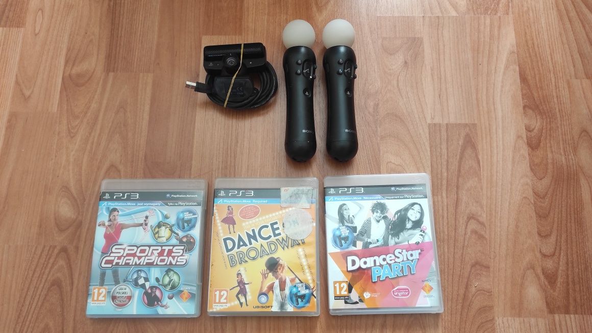 Conjunto Move PlayStation 4 e ps3