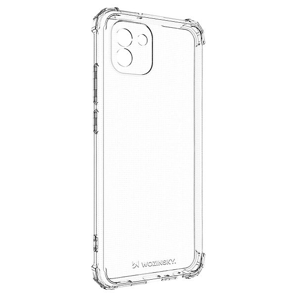 Etui Anti Shock pancerne do Samsung Galaxy A03 przezroczysty