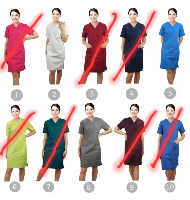 Sukienka medyczna rozmiar 38 (M)