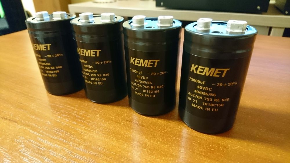 Конденсатор 75000мкФ 40В Kemet