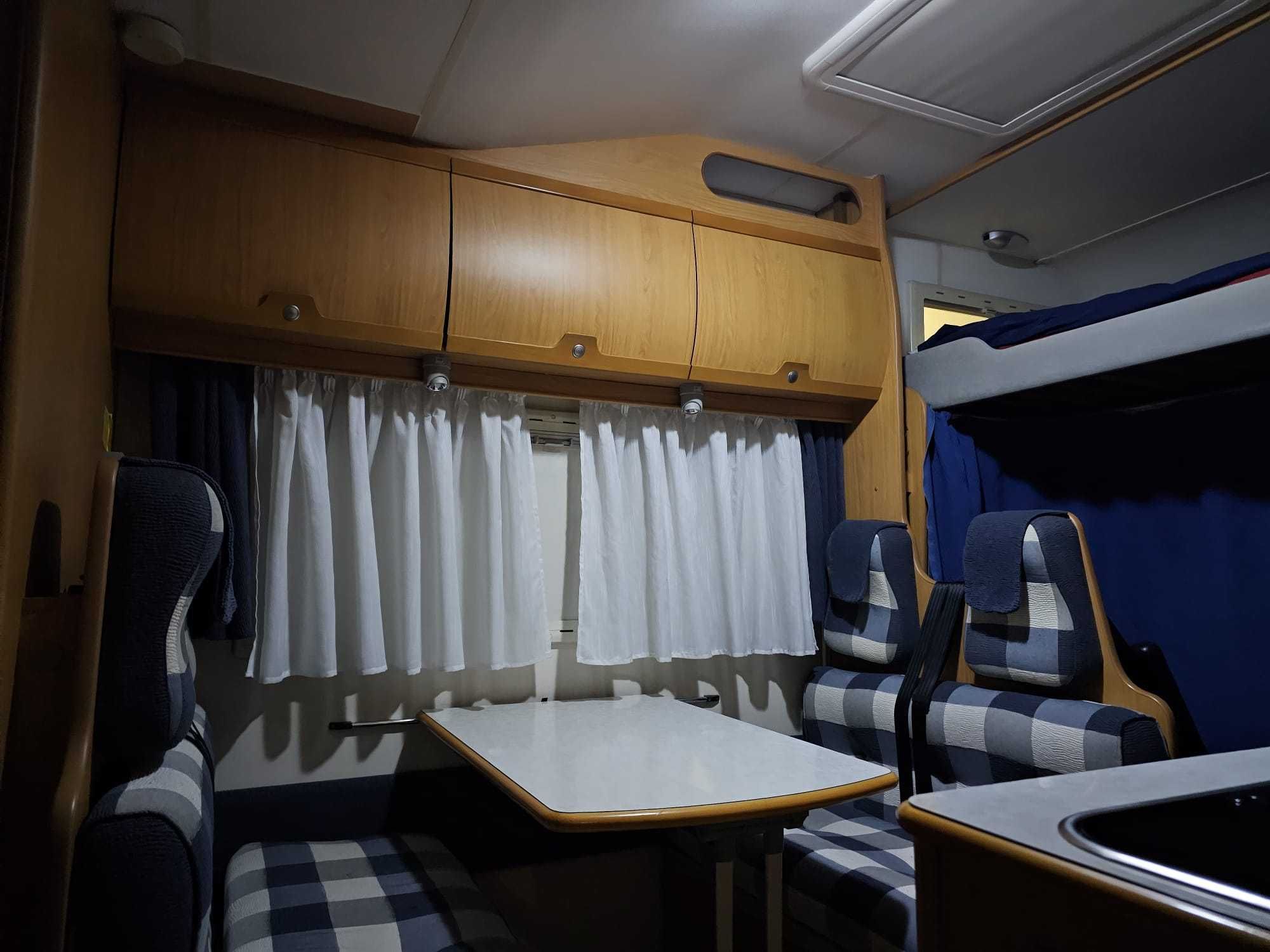 Autocaravana 6 lugares c/ garagem